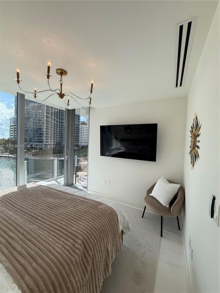 Furnished interior view inside a new home in , Miami (Image 15).