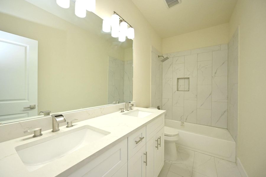 Furnished interior view inside a new home in , Houston (Image 13). Furnished interior view inside a new home in , Houston (Image 13).