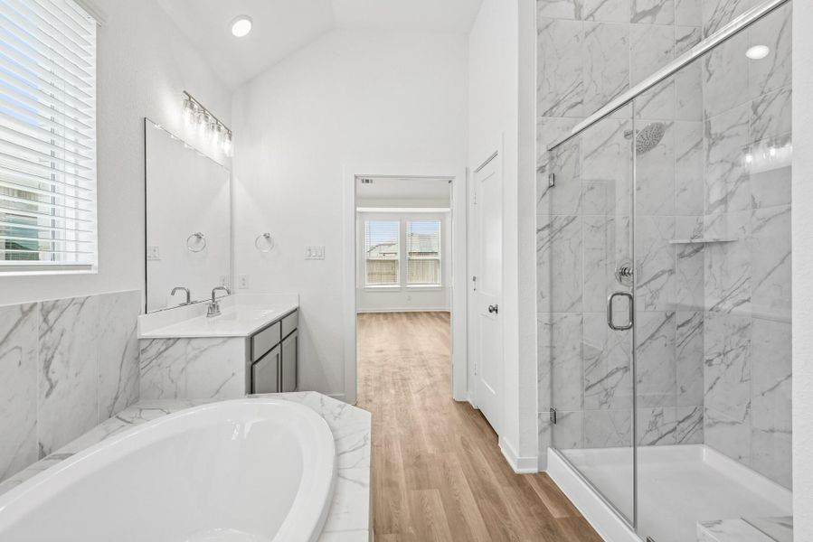 Furnished interior view inside a new home in Miller's Pond, Rosenberg (Image 6). Furnished interior view inside a new home in Miller's Pond, Rosenberg (Image 6).