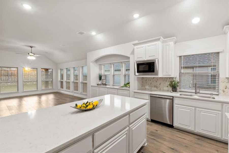 Furnished interior view inside a new home in , Little Elm (Image 9). Furnished interior view inside a new home in , Little Elm (Image 9).