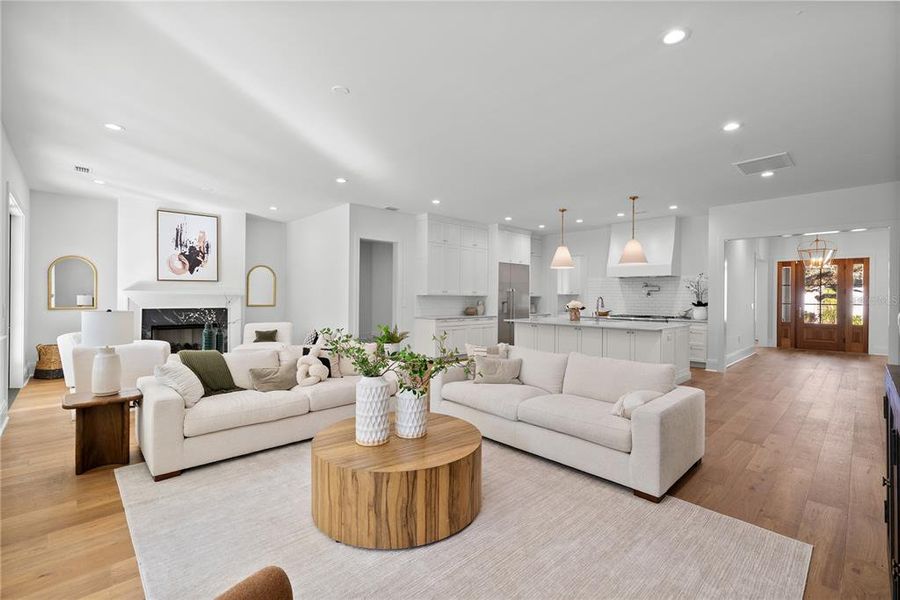 Furnished interior view inside a new home in , Tampa (Image 5).