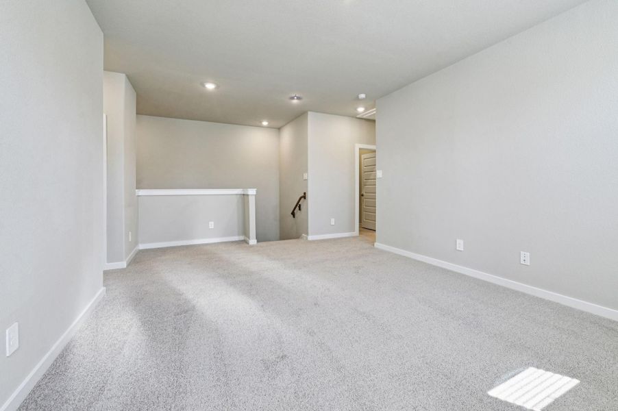 Photo is not of the actual home, but is an inspirational photo of builder’s model home and may depict options, furnishings, and/or decorator features that are not included