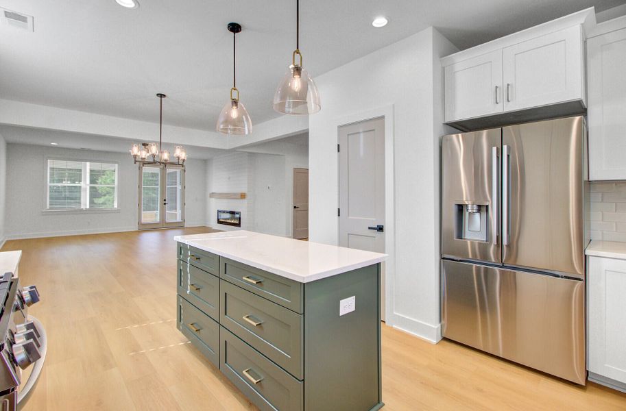 Furnished interior view inside a new home in , Summerville (Image 7).