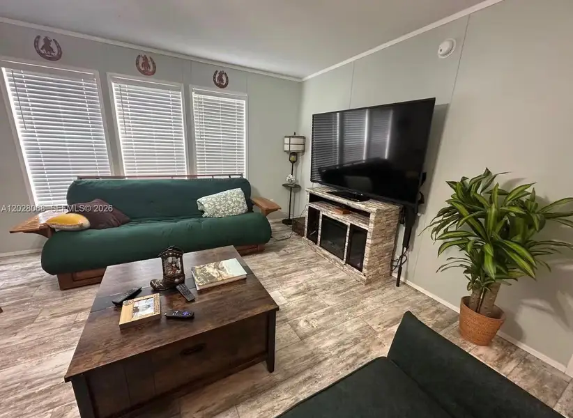 Furnished interior view inside a new home in , Okeechobee (Image 6).