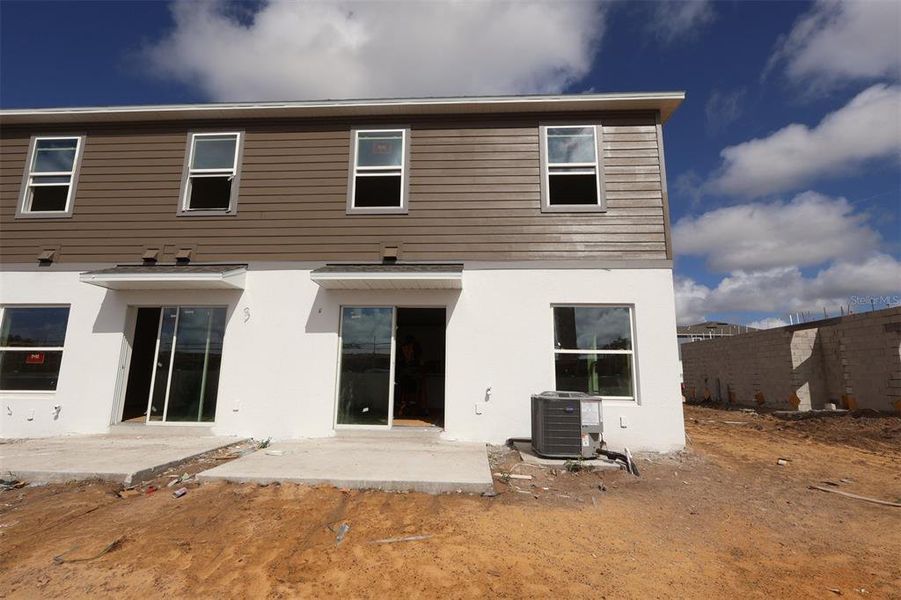 In-progress construction of a new home in Tyson Ranch, Orlando, FL (Image 19).