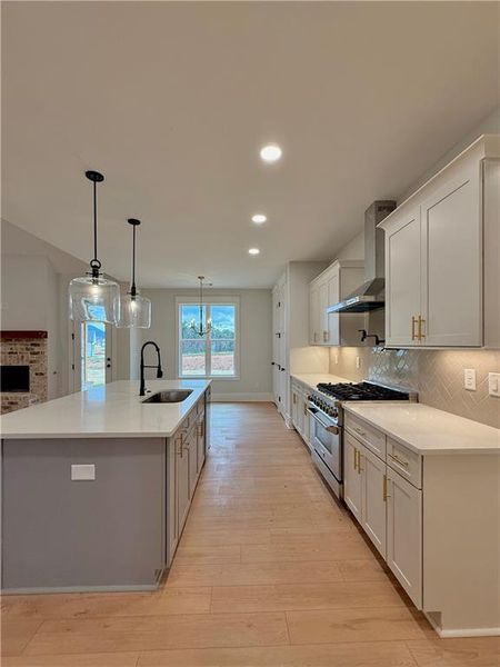 Furnished interior view inside a new home in , Rydal (Image 8).