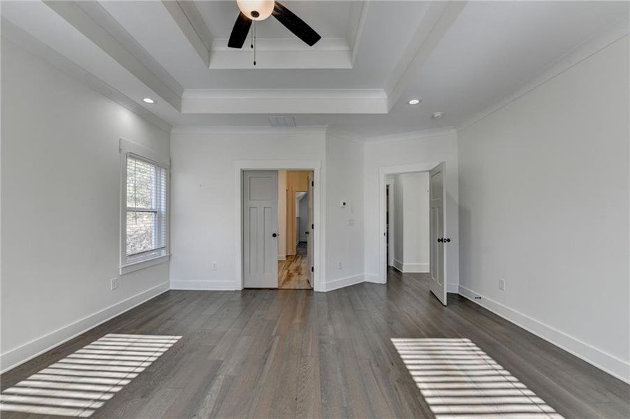 Spacious, unfurnished interior of a new home in , Buford (Image 56).