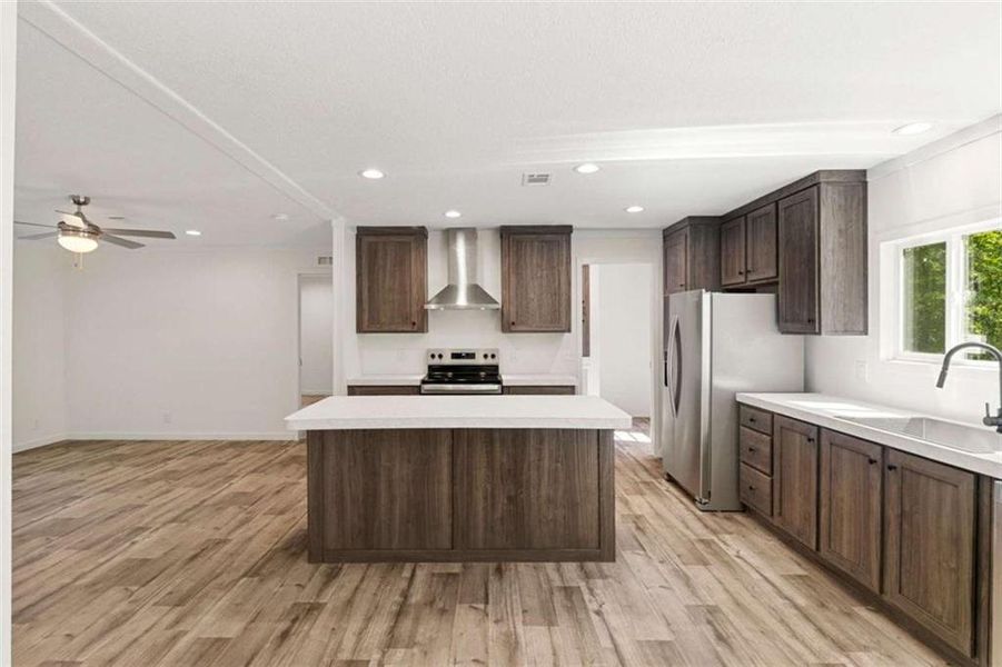 Furnished interior view inside a new home in , Eatonton (Image 4).