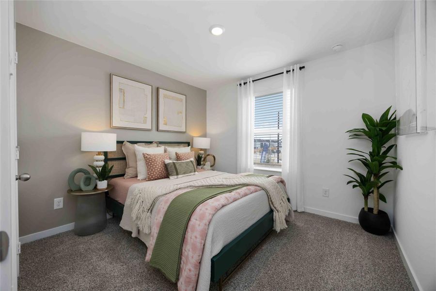 Furnished interior view inside a new home in Pinehaven, Houston (Image 5).