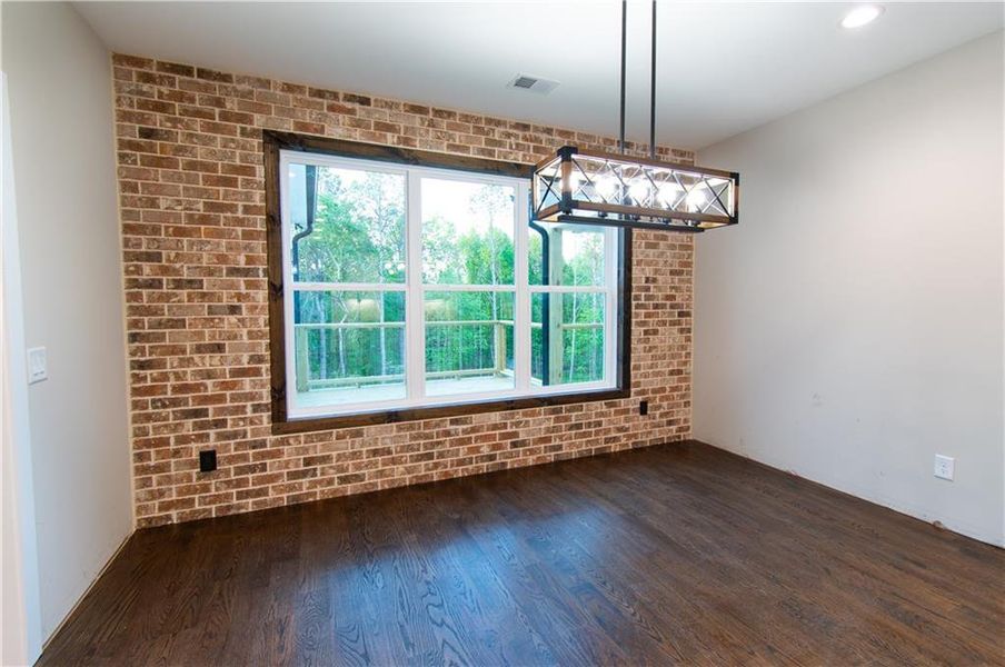 Spacious, unfurnished interior of a new home in , Fairmount (Image 9).