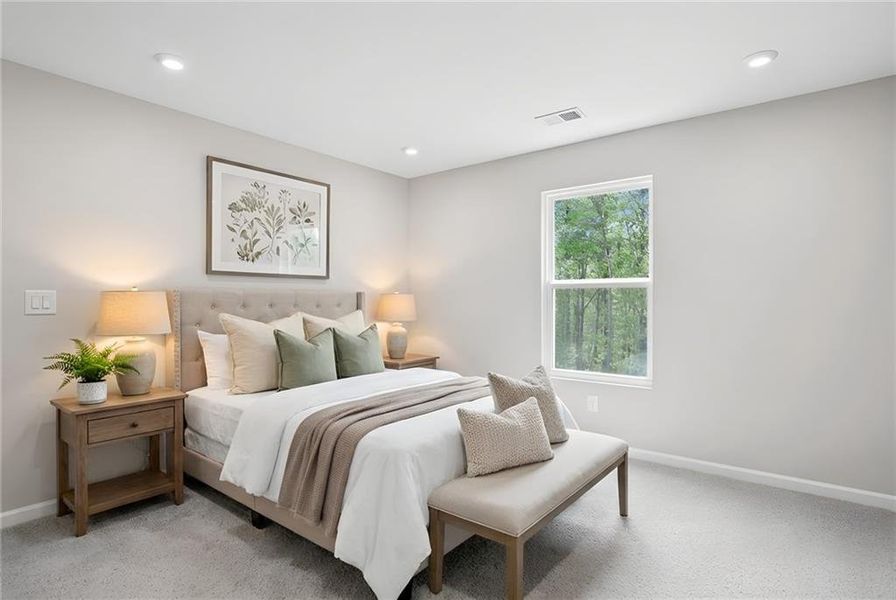 Furnished interior view inside a new home in Sage Woods, Dallas (Image 4).