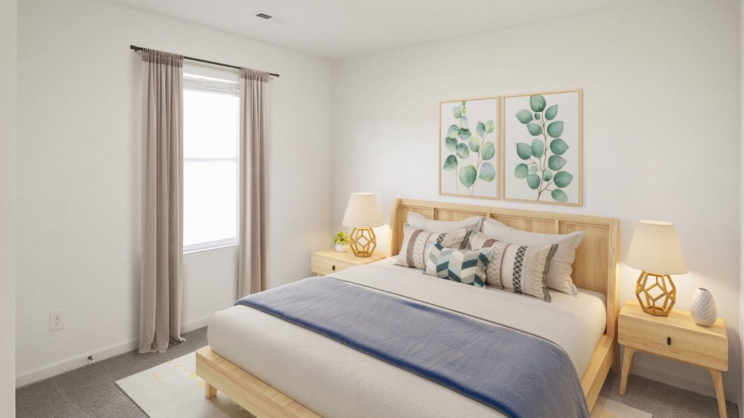 Furnished interior view inside a new home in Liberty, Panama City (Image 10).