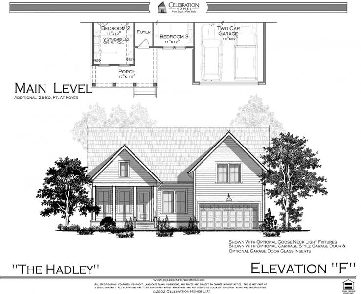 Representative rendering of the exterior for the Hadley by Celebration Homes (Image 21).