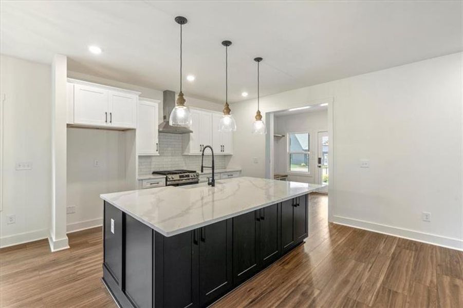 Furnished interior view inside a new home in , Emerson (Image 10).