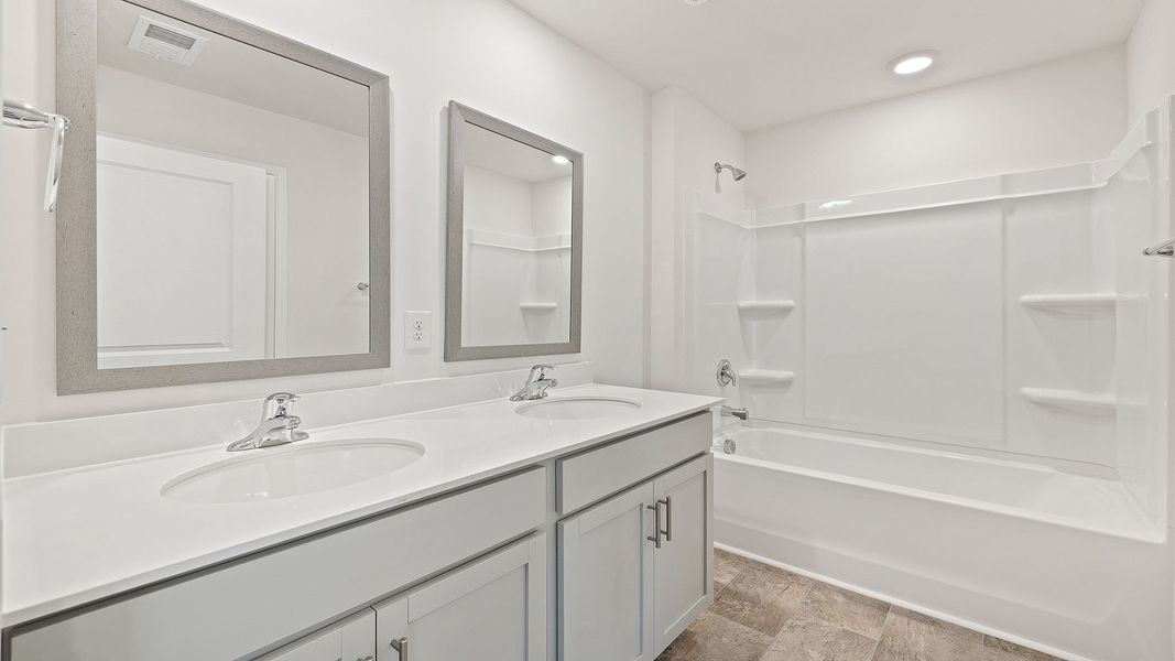 Furnished interior view inside a new home in Woodhaven, Spartanburg (Image 10).