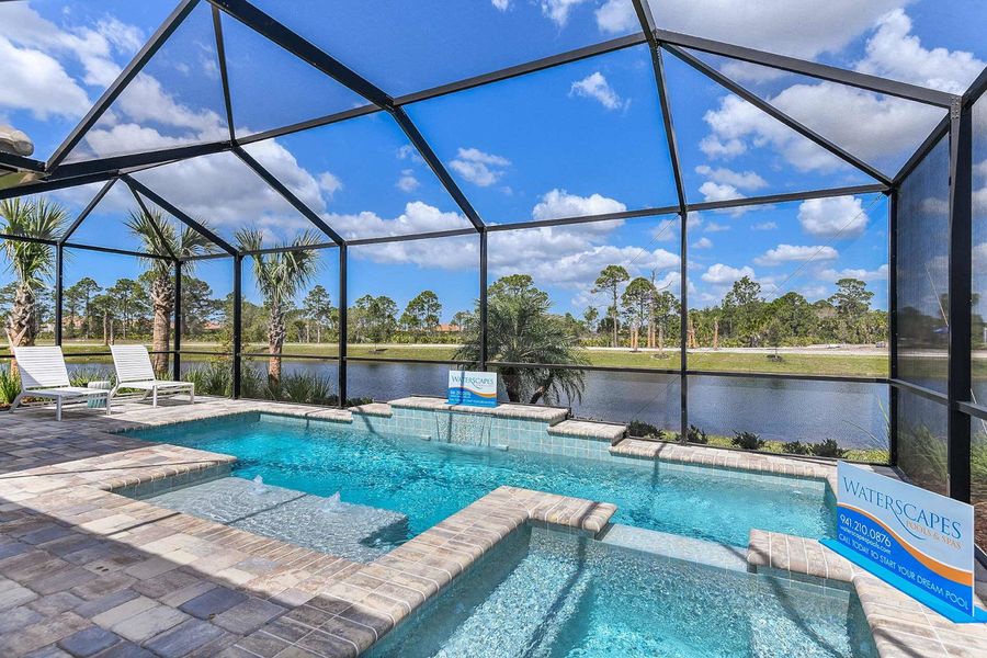 Representative exterior details of a home built from the Starlight 2 by Neal Communities in Vicenza, Venice (Image 3).