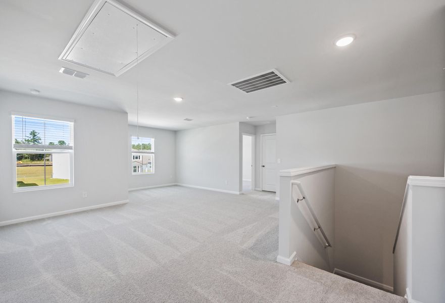 Spacious, unfurnished interior of a new home in Bradford Pointe, Summerville (Image 17).