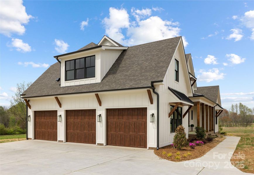 Front exterior of a new home in , Statesville, NC, highlighting curb appeal (Image 26).