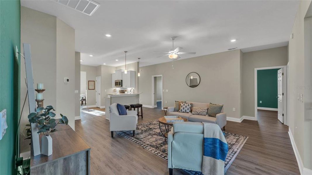 Furnished interior view inside a new home in , Lake Alfred (Image 8). Furnished interior view inside a new home in , Lake Alfred (Image 8).