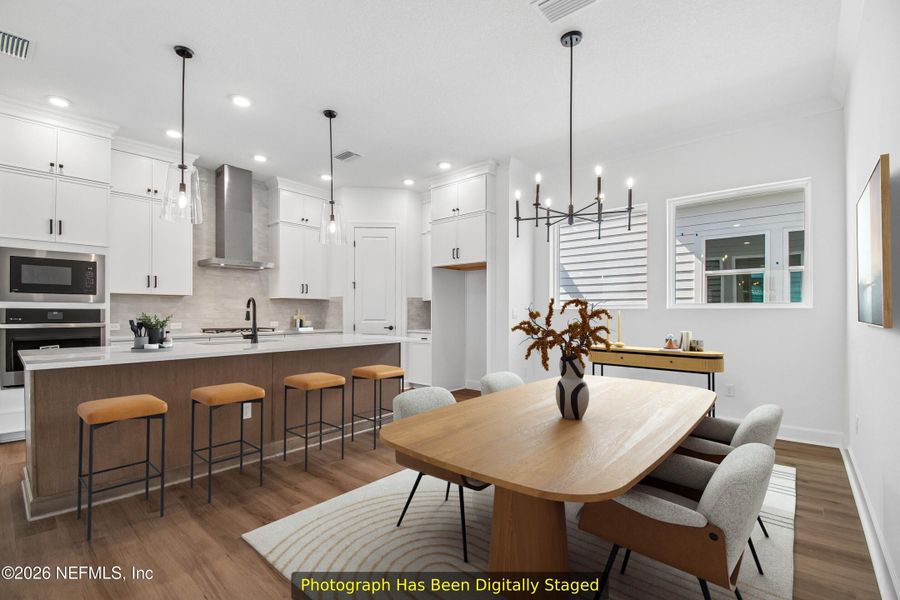 Furnished interior view inside a new home in Seven Pines 40' Front Entry, Jacksonville (Image 11).