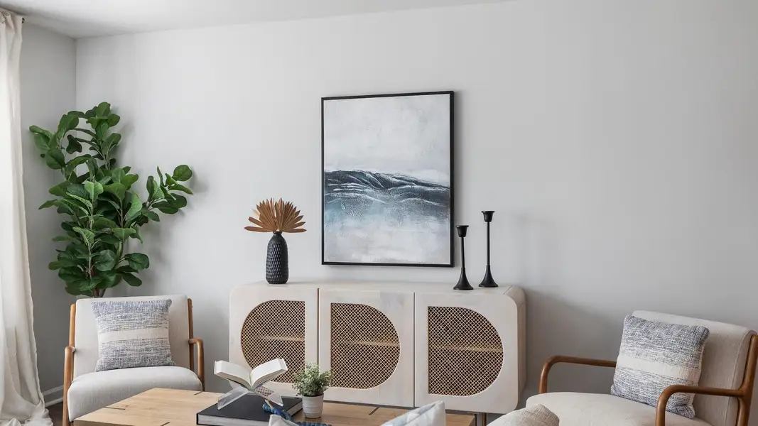 Furnished interior view inside a new home in Marion Village, Santee (Image 4).