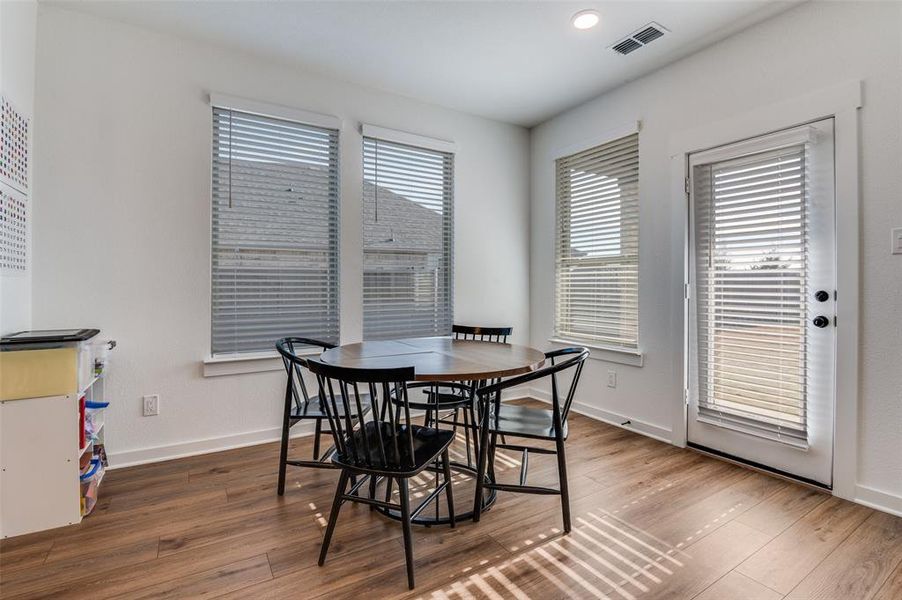Furnished interior view inside a new home in Prairie Ridge at Goodland, Venus (Image 14).