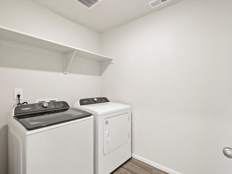 Close-up of interior finishes inside a home in Buffalo Highlands: The Flora Collection, Commerce City (Image 10).
