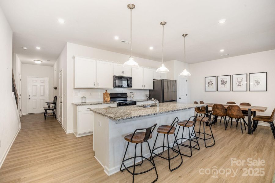 Furnished interior view inside a new home in , Salisbury (Image 26).