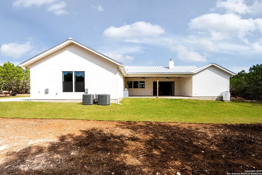 Exterior details and patio area of a home in , Bandera (Image 25). Exterior details and patio area of a home in , Bandera (Image 25).