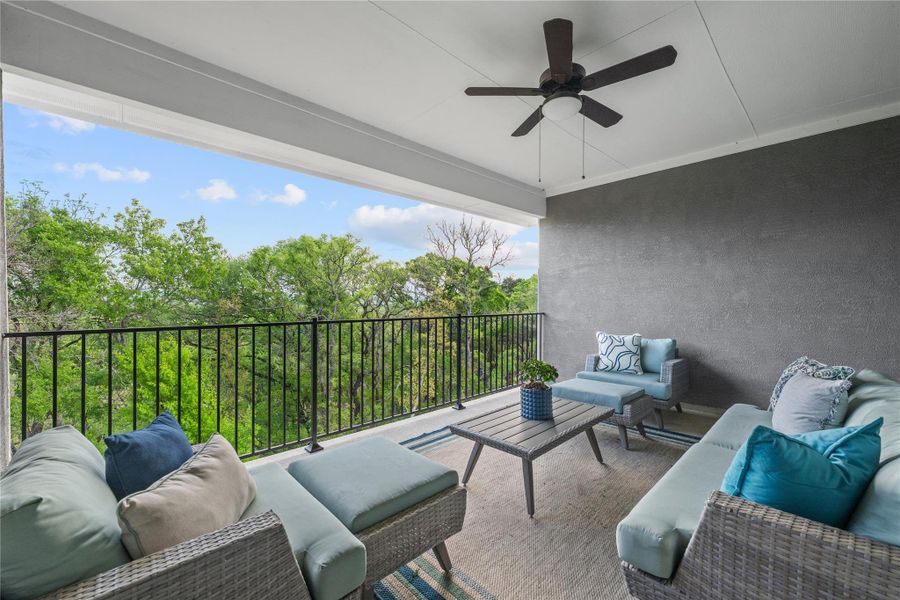 Exterior details and patio area of a home in Bryson, Leander (Image 22). Exterior details and patio area of a home in Bryson, Leander (Image 22).