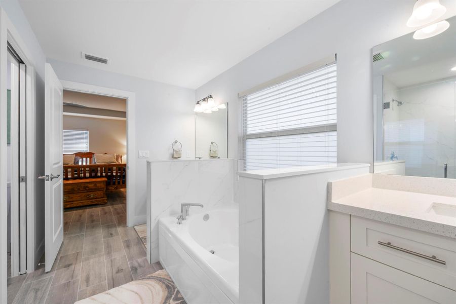 Furnished interior view inside a new home in , Port St. Lucie (Image 27).