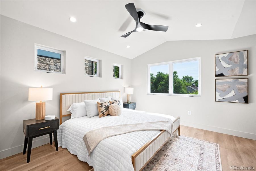 Furnished interior view inside a new home in , Denver (Image 13).