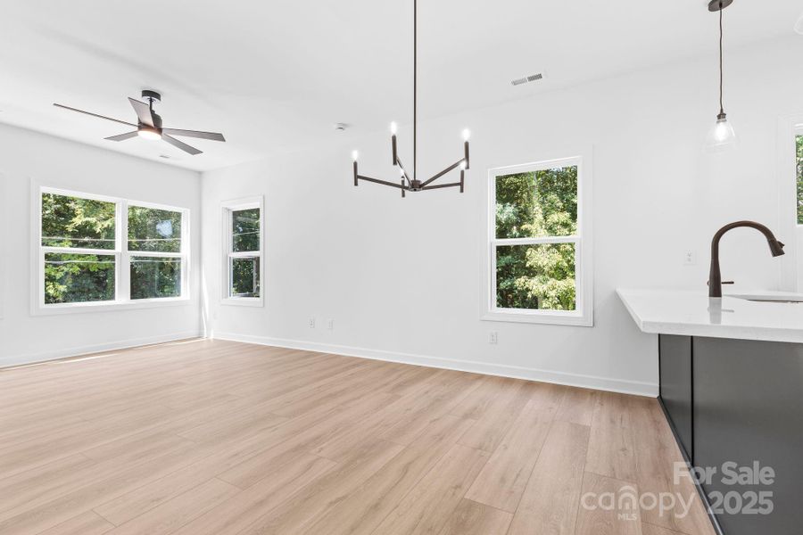 Spacious, unfurnished interior of a new home in , Charlotte (Image 9).