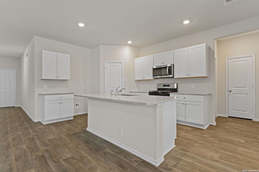 Furnished interior view inside a new home in Applewood, San Antonio (Image 4). Furnished interior view inside a new home in Applewood, San Antonio (Image 4).