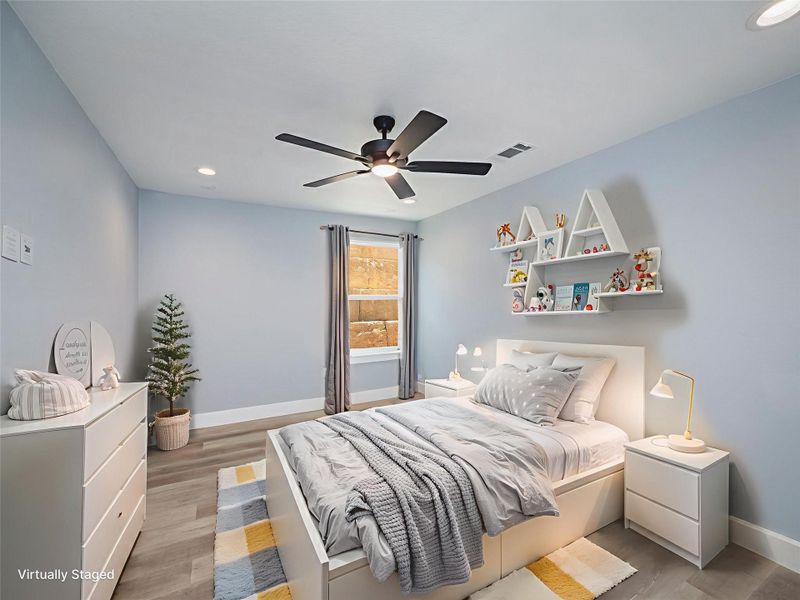 Furnished interior view inside a new home in , Leander (Image 5).