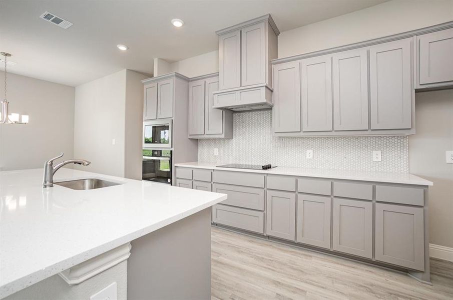 Furnished interior view inside a new home in , Waxahachie (Image 5).
