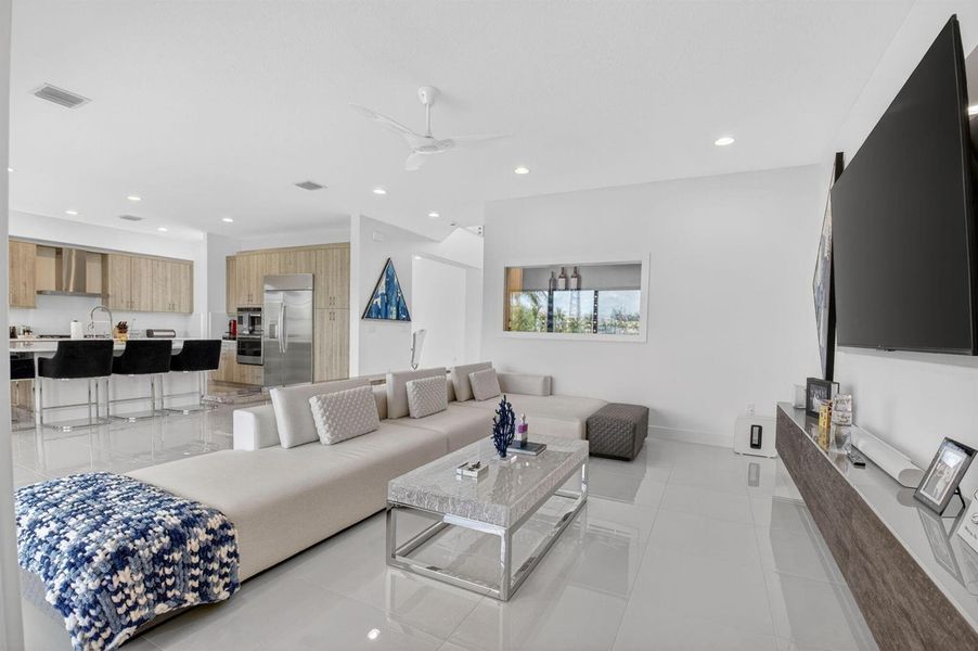 living room to kitchen living room to kitchen