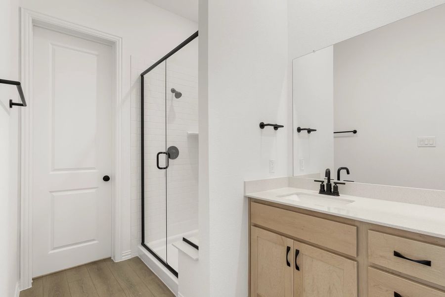 Primary Bathroom Representative Photo featuring the Artisan Collection Primary Bathroom Representative Photo featuring the Artisan Collection