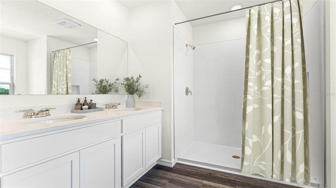 Furnished interior view inside a new home in Windrose, Apopka (Image 7). Furnished interior view inside a new home in Windrose, Apopka (Image 7).