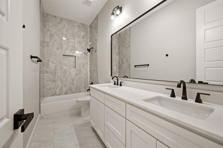 Furnished interior view inside a new home in , Springtown (Image 7).