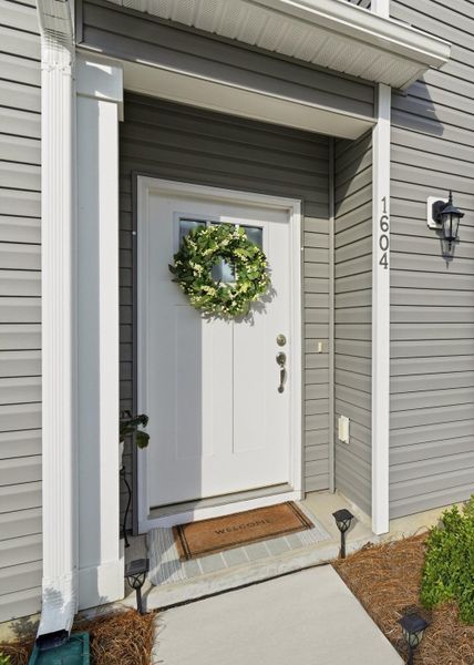 Exterior details and patio area of a home in , Wando (Image 3). Exterior details and patio area of a home in , Wando (Image 3).