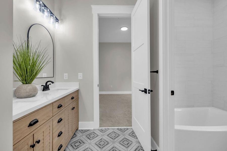 Furnished interior view inside a new home in , Marietta (Image 11).