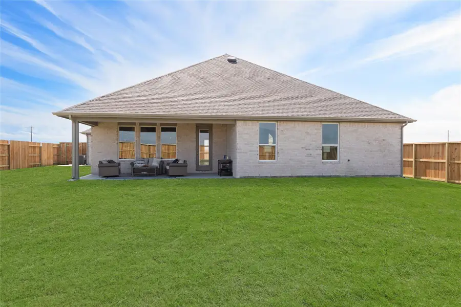 Exterior details and patio area of a home in River Ranch Estates, Dayton (Image 4).