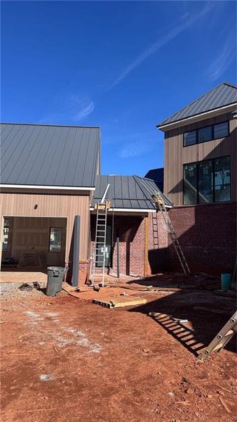 In-progress construction of a new home in , Milton, GA (Image 21).