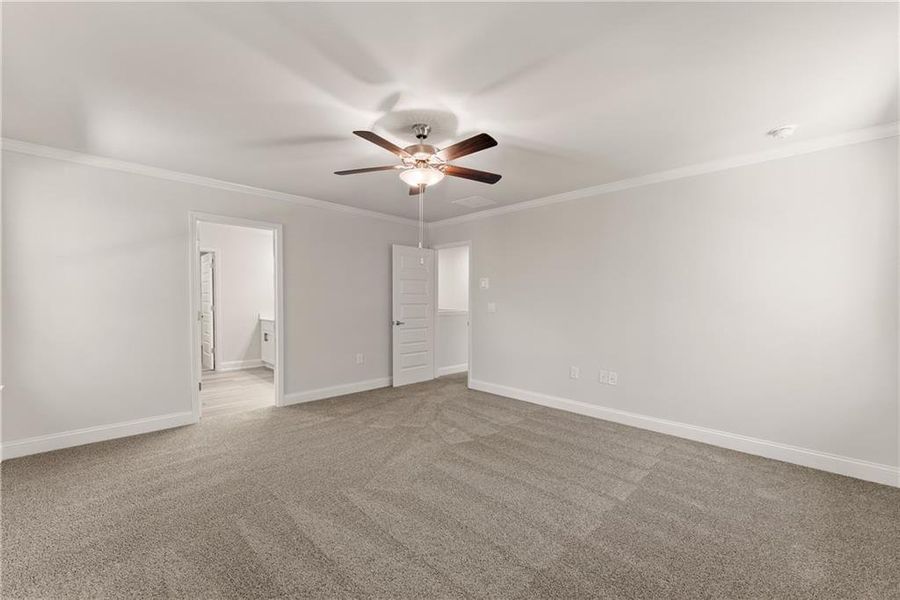 Spacious, unfurnished interior of a new home in Magnolia Villas, Cornelia (Image 32).