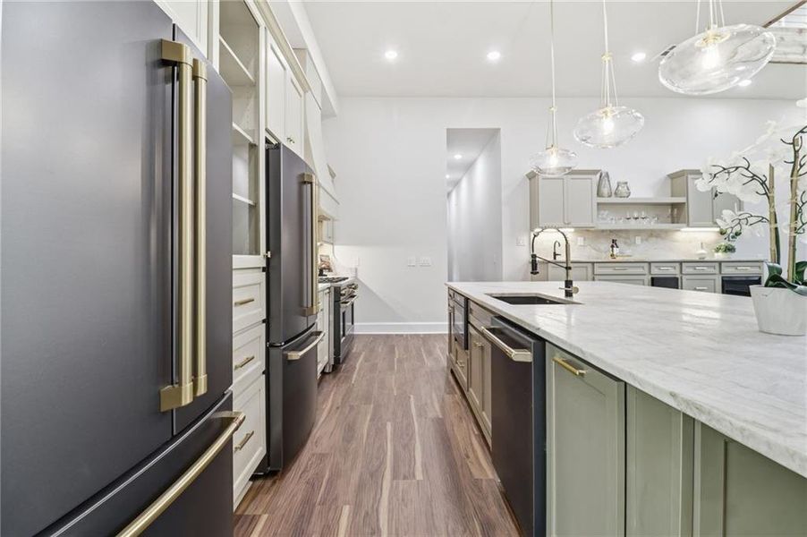 Furnished interior view inside a new home in , Acworth (Image 18).