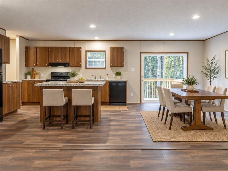 Furnished interior view inside a new home in , Taylorsville (Image 3).