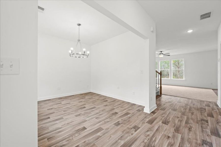 Spacious, unfurnished interior of a new home in , Statham (Image 20).