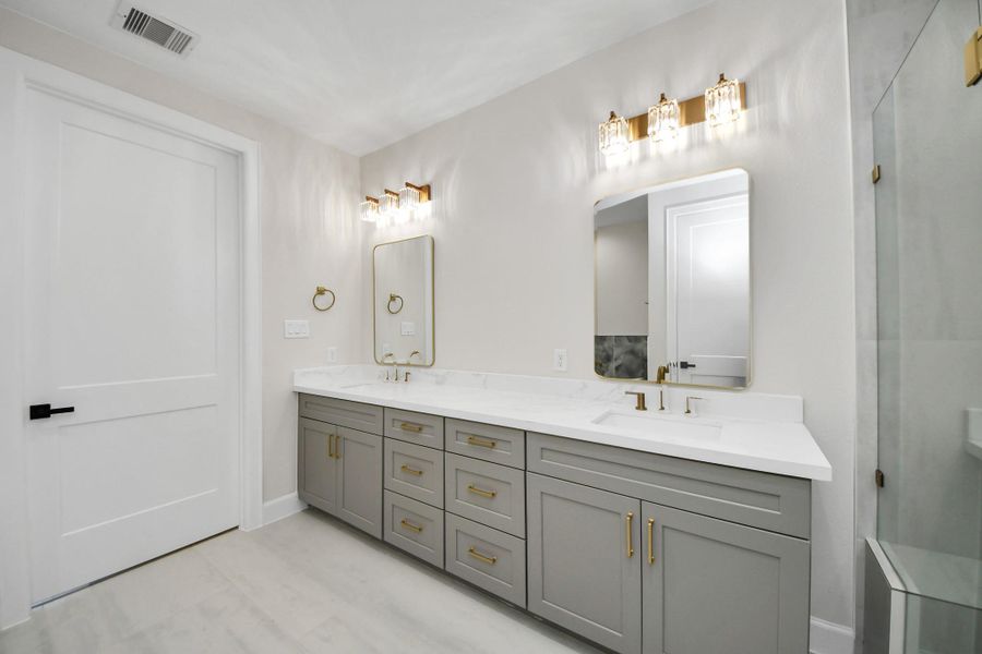 Furnished interior view inside a new home in , Houston (Image 7).