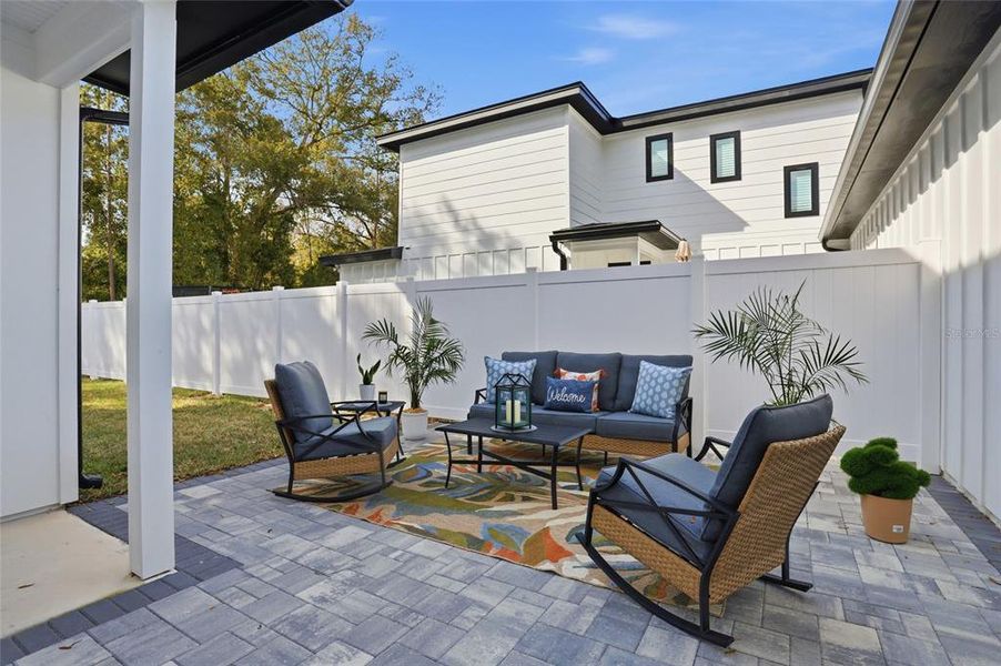 Exterior details and patio area of a home in , Eustis (Image 24).